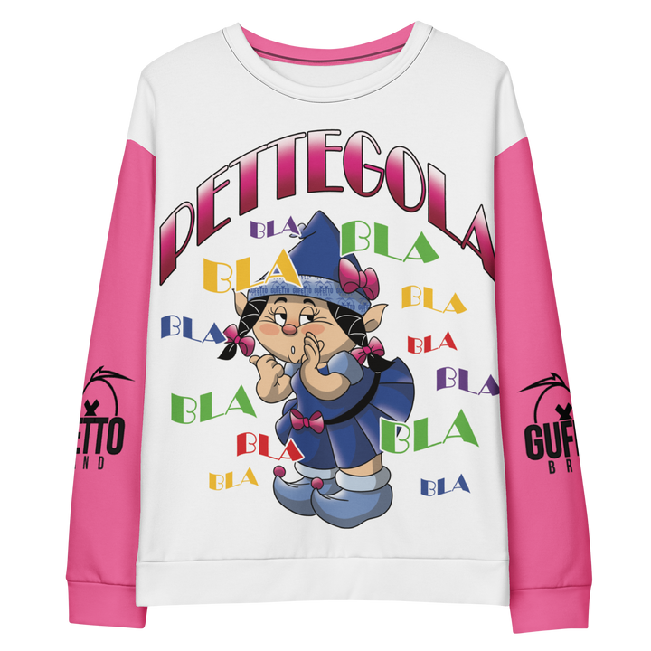 Felpa unisex Uomo/Donna PETTEGOLA - Gufetto Brand 