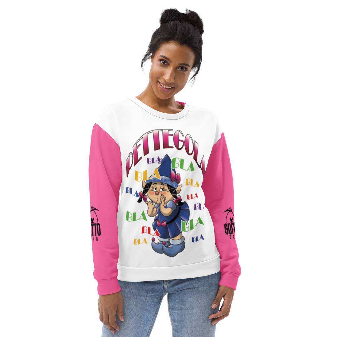 Felpa unisex Uomo/Donna PETTEGOLA - Gufetto Brand 
