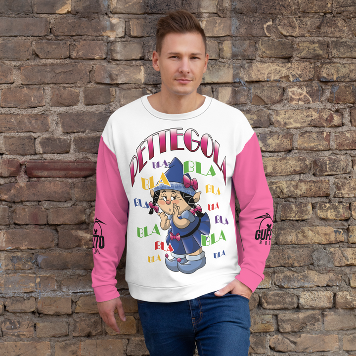 Felpa unisex Uomo/Donna PETTEGOLA - Gufetto Brand 