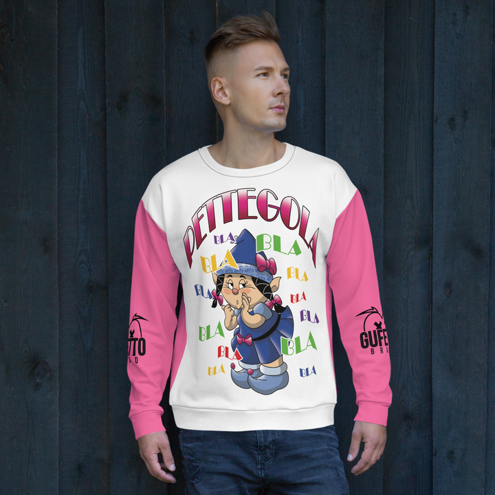 Felpa unisex Uomo/Donna PETTEGOLA - Gufetto Brand 