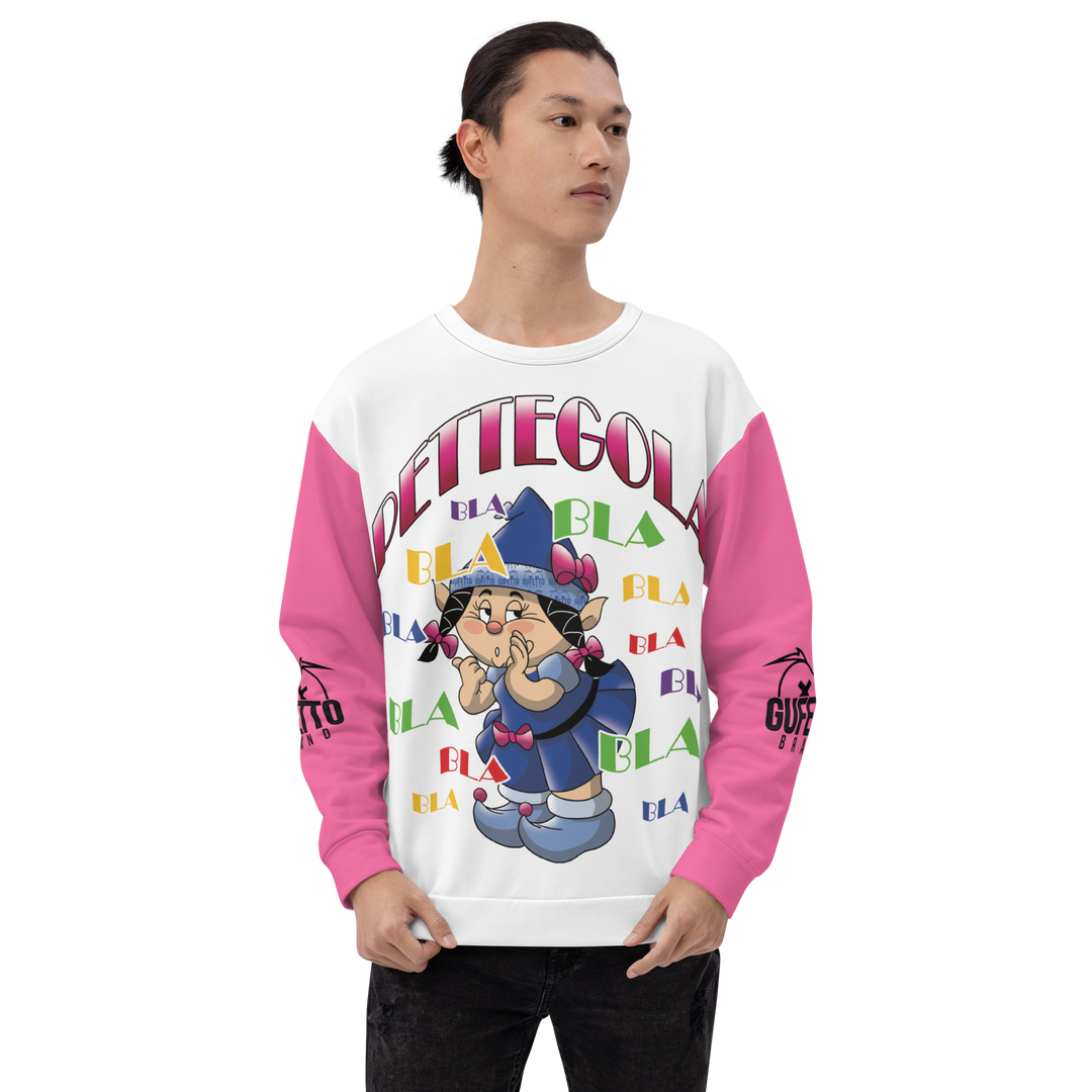 Felpa unisex Uomo/Donna PETTEGOLA - Gufetto Brand 