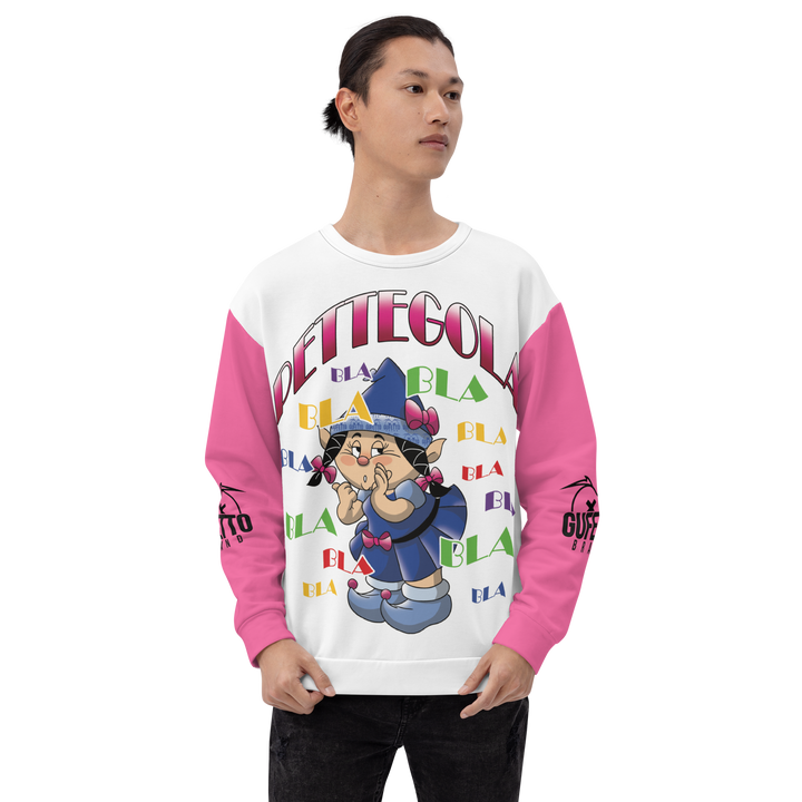 Felpa unisex Uomo/Donna PETTEGOLA - Gufetto Brand 