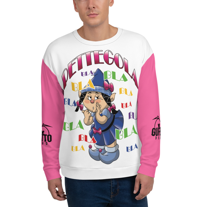 Felpa unisex Uomo/Donna PETTEGOLA - Gufetto Brand 