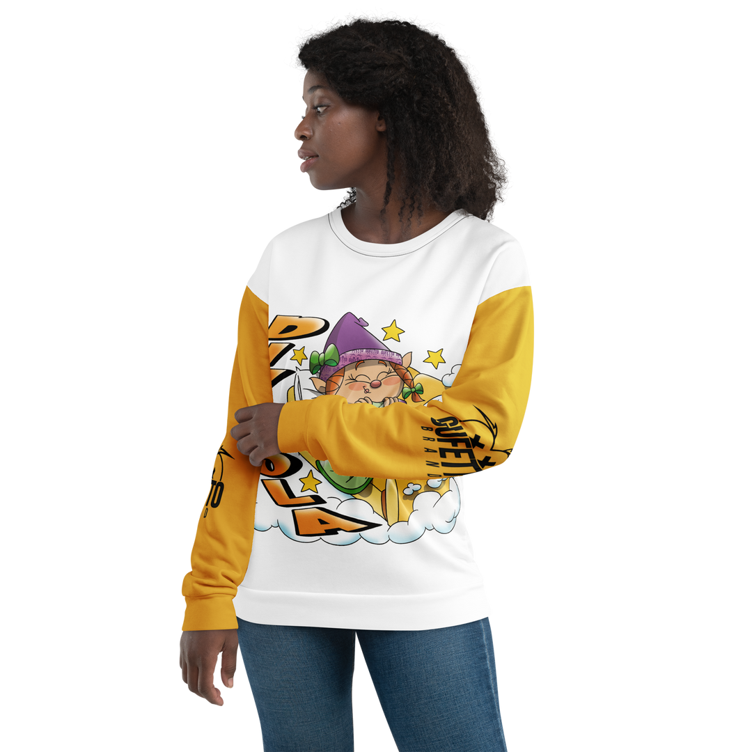 Felpa unisex Uomo/Donna DIVANOLA - Gufetto Brand 