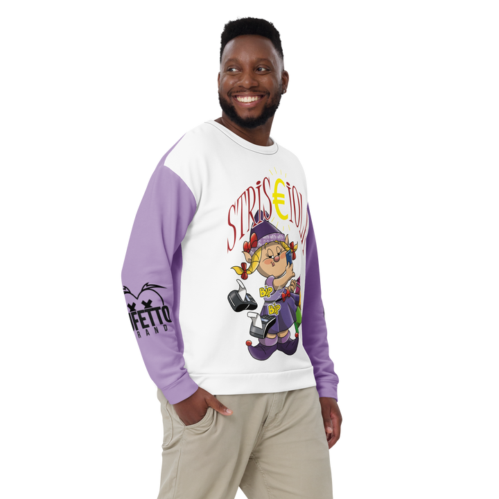 Felpa unisex Uomo/Donna STRISCIOLA - Gufetto Brand 