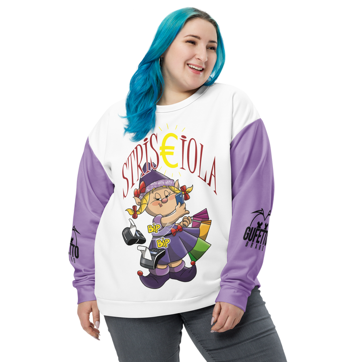 Felpa unisex Uomo/Donna STRISCIOLA - Gufetto Brand 