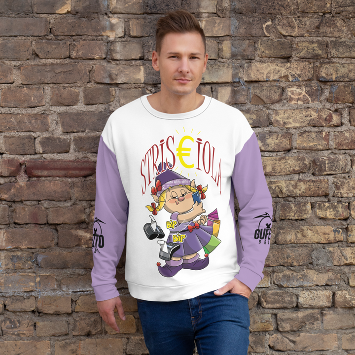 Felpa unisex Uomo/Donna STRISCIOLA - Gufetto Brand 