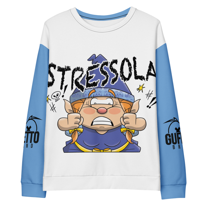 Felpa unisex Uomo/Donna Stressola - Gufetto Brand 