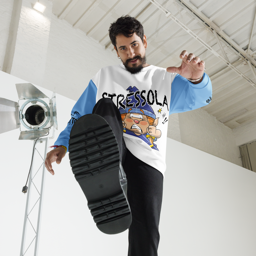 Felpa unisex Uomo/Donna Stressola - Gufetto Brand 