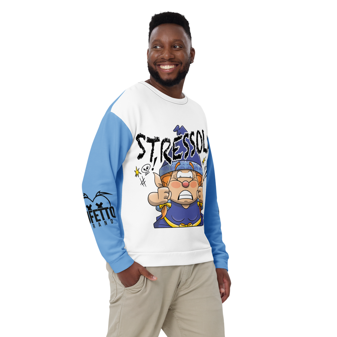 Felpa unisex Uomo/Donna Stressola - Gufetto Brand 