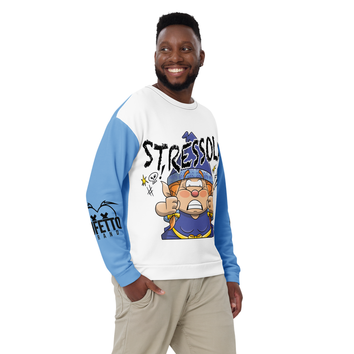 Felpa unisex Uomo/Donna Stressola - Gufetto Brand 