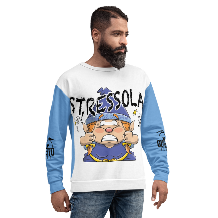 Felpa unisex Uomo/Donna Stressola - Gufetto Brand 