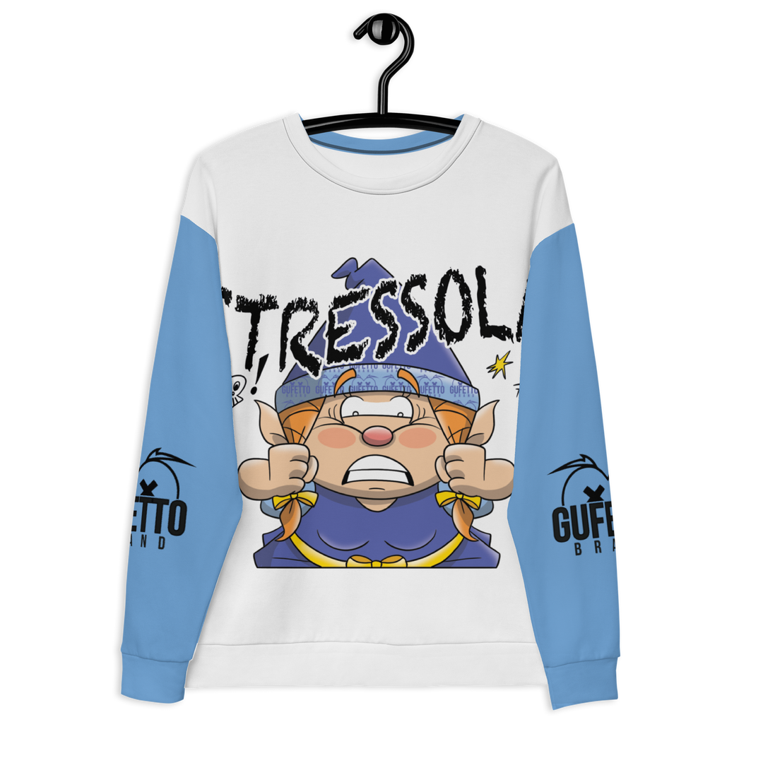 Felpa unisex Uomo/Donna Stressola - Gufetto Brand 