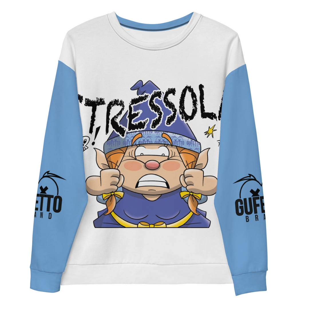 Felpa unisex Uomo/Donna Stressola - Gufetto Brand 