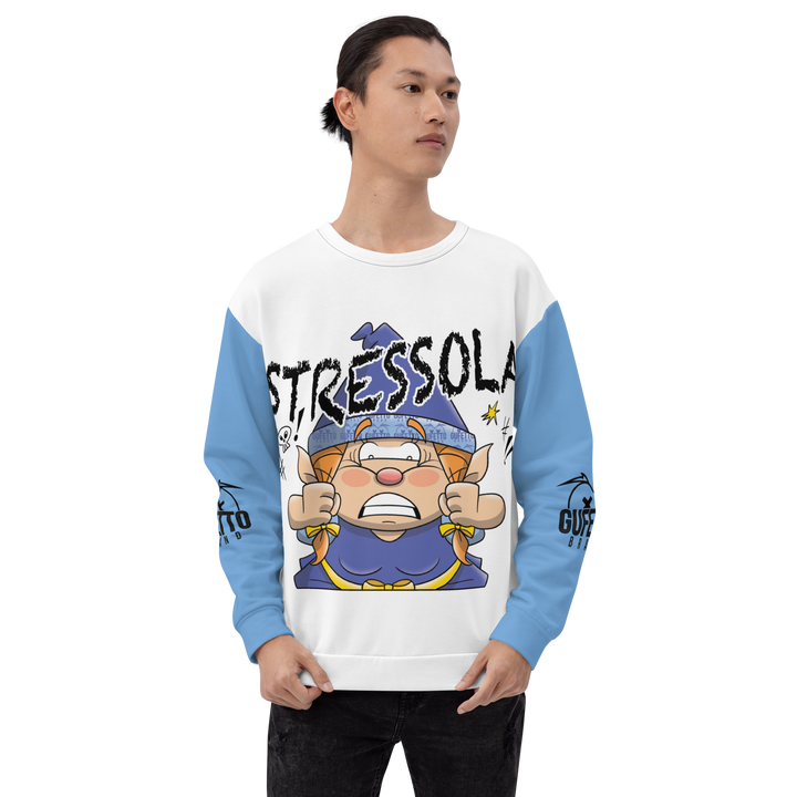 Felpa unisex Uomo/Donna Stressola - Gufetto Brand 