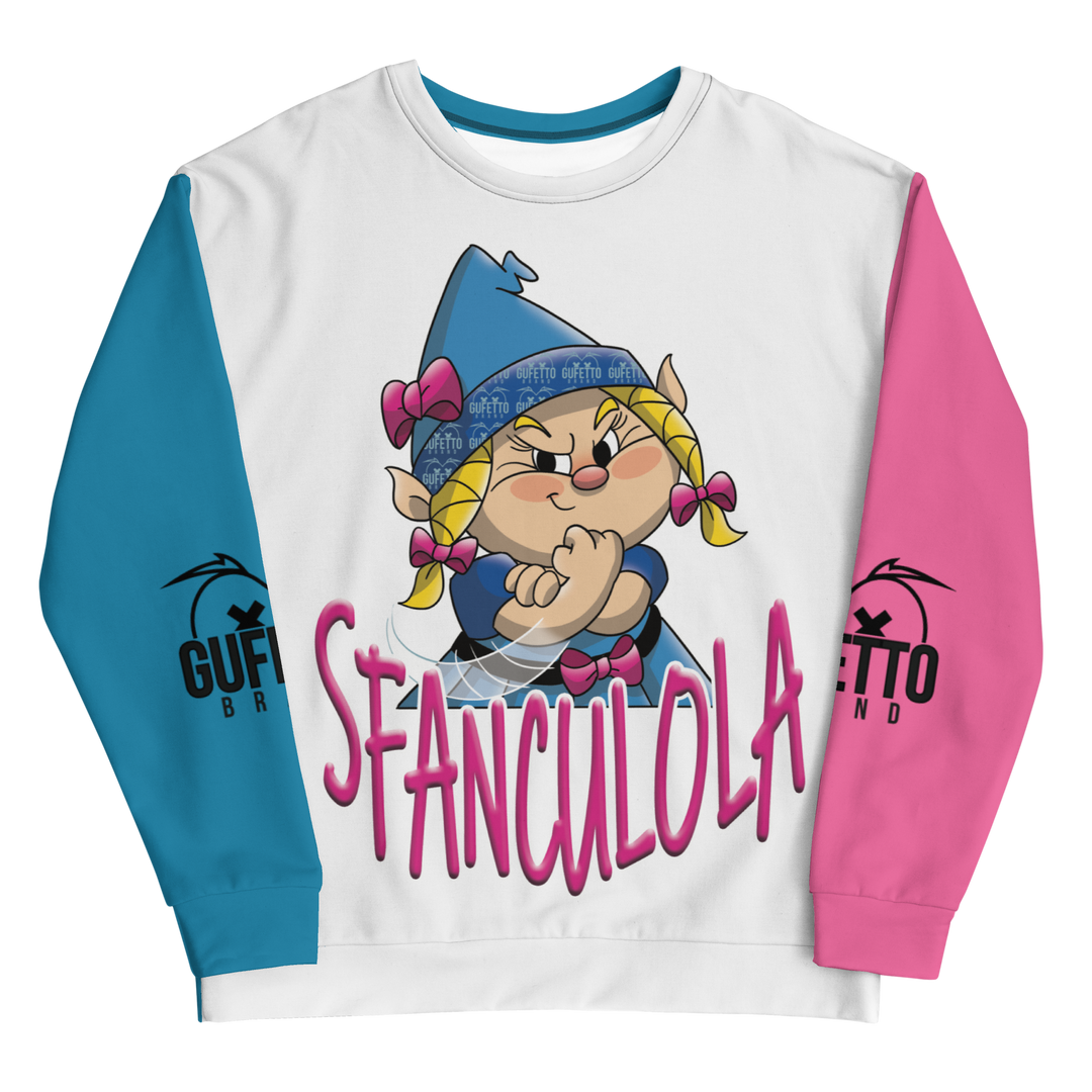 Felpa unisex Uomo/Donna SFANCULOLA - Gufetto Brand 