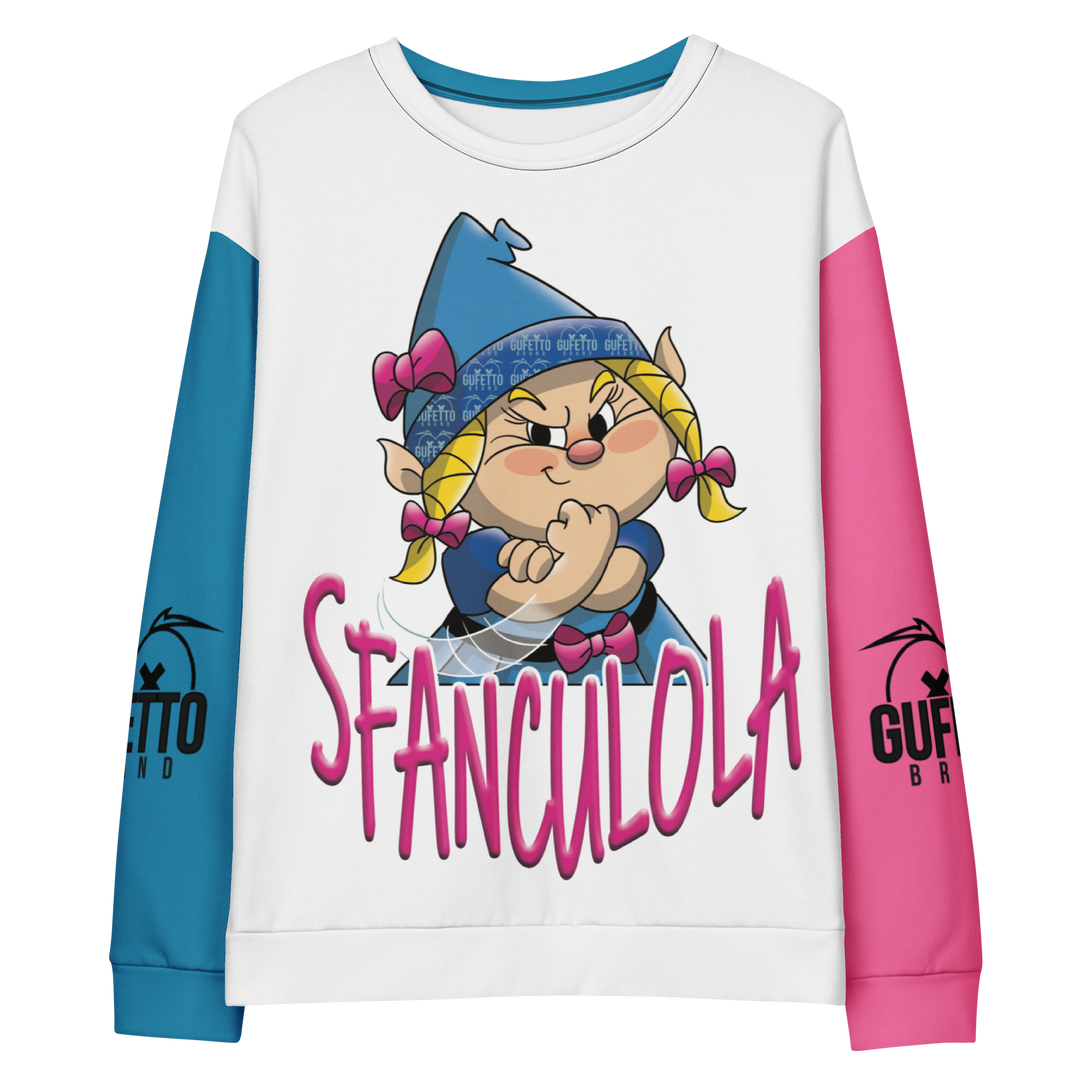 Felpa unisex Uomo/Donna SFANCULOLA - Gufetto Brand 