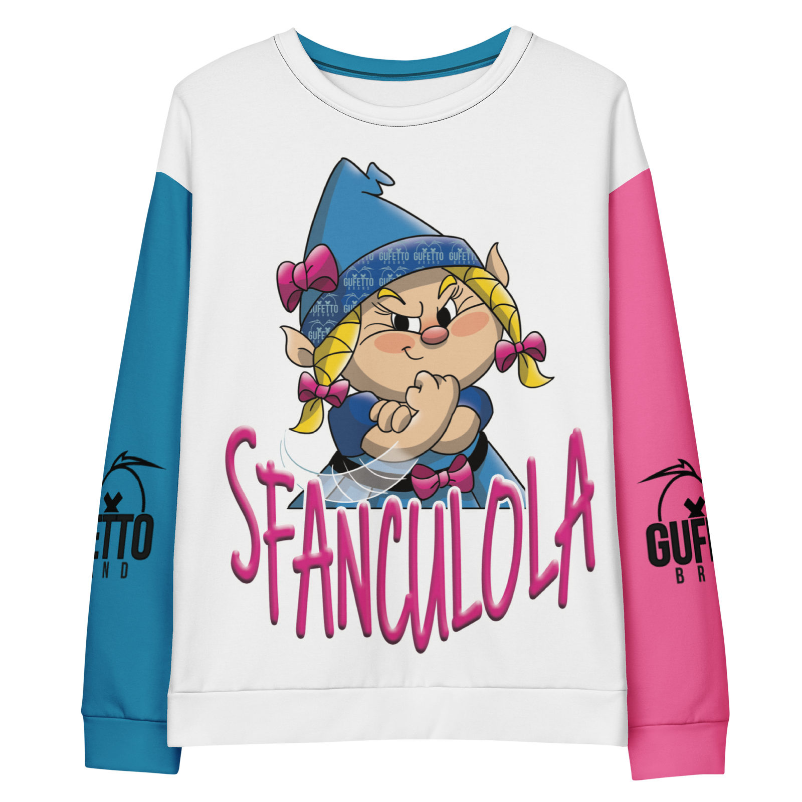 Felpa unisex Uomo/Donna SFANCULOLA - Gufetto Brand 