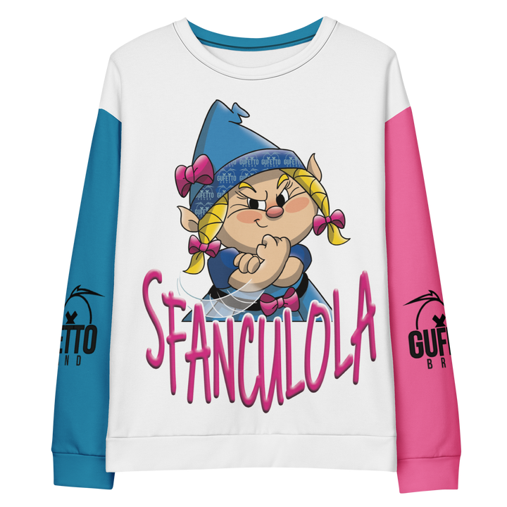 Felpa unisex Uomo/Donna SFANCULOLA - Gufetto Brand 