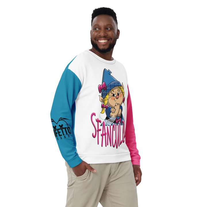 Felpa unisex Uomo/Donna SFANCULOLA - Gufetto Brand 