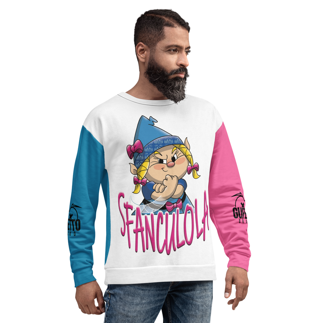 Felpa unisex Uomo/Donna SFANCULOLA - Gufetto Brand 