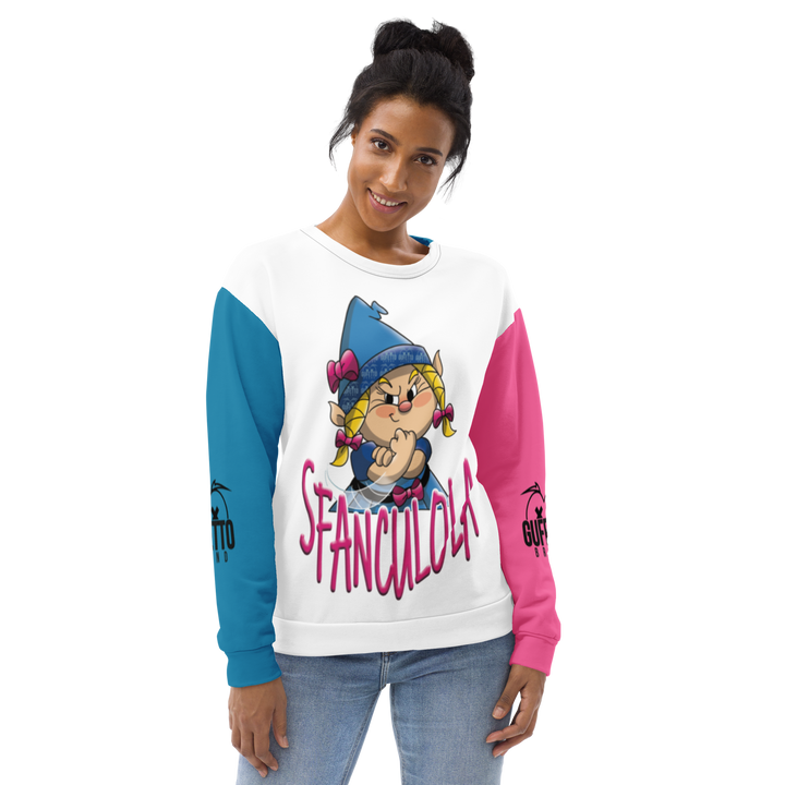 Felpa unisex Uomo/Donna SFANCULOLA - Gufetto Brand 