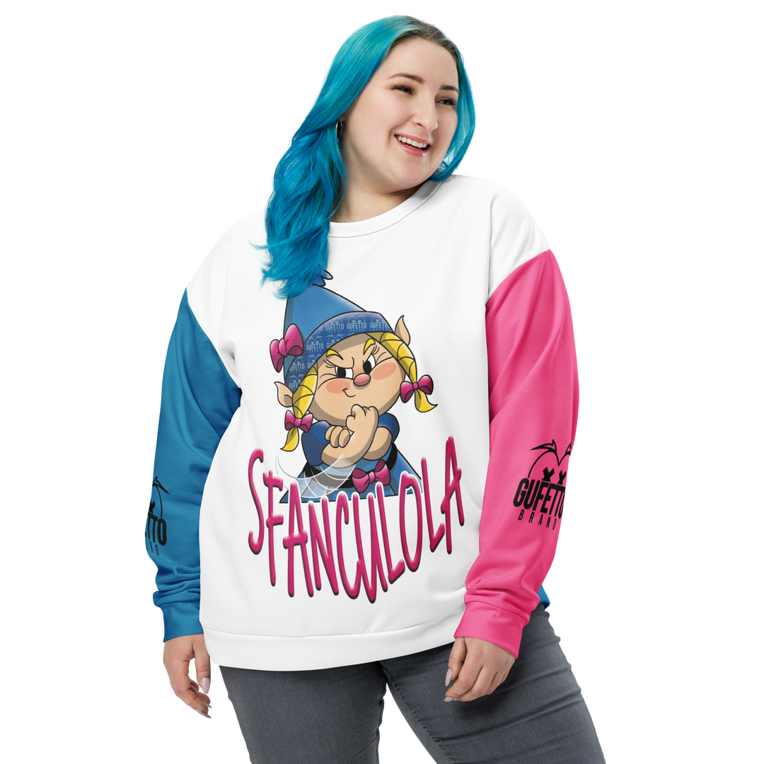 Felpa unisex Uomo/Donna SFANCULOLA - Gufetto Brand 