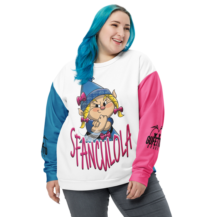 Felpa unisex Uomo/Donna SFANCULOLA - Gufetto Brand 