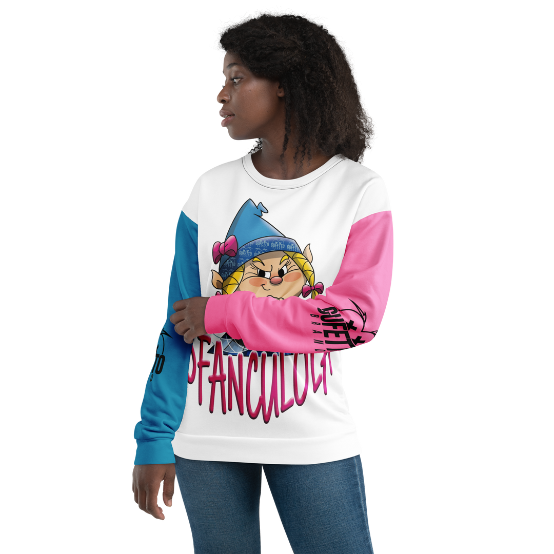 Felpa unisex Uomo/Donna SFANCULOLA - Gufetto Brand 