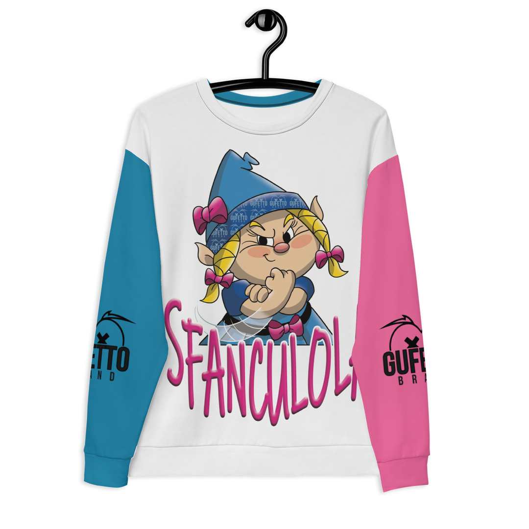 Felpa unisex Uomo/Donna SFANCULOLA - Gufetto Brand 