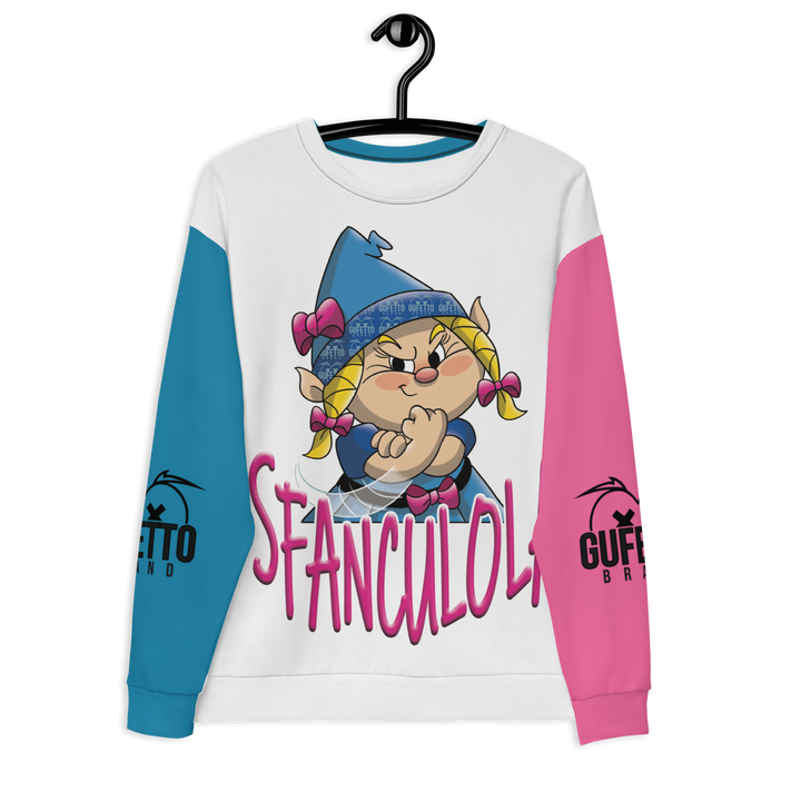 Felpa unisex Uomo/Donna SFANCULOLA - Gufetto Brand 