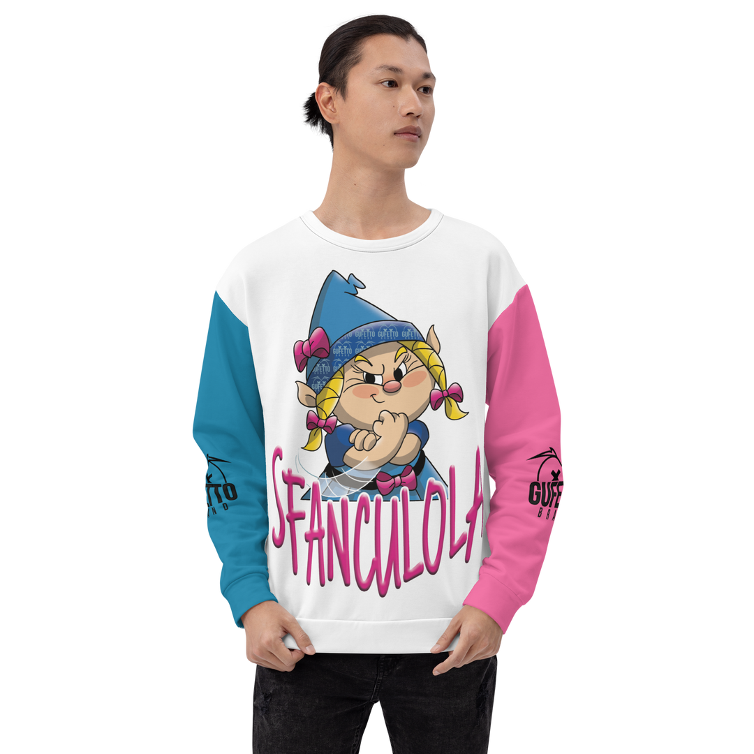 Felpa unisex Uomo/Donna SFANCULOLA - Gufetto Brand 