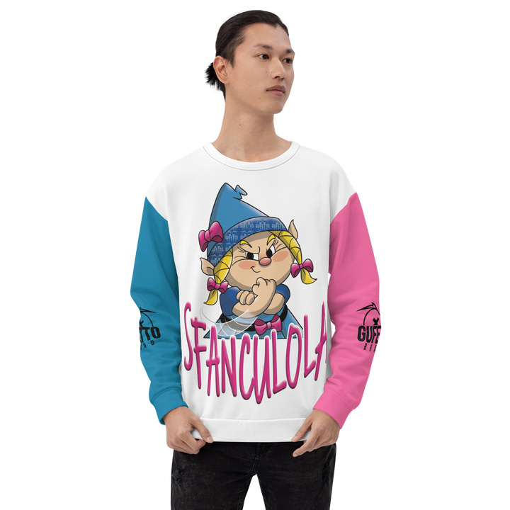 Felpa unisex Uomo/Donna SFANCULOLA - Gufetto Brand 