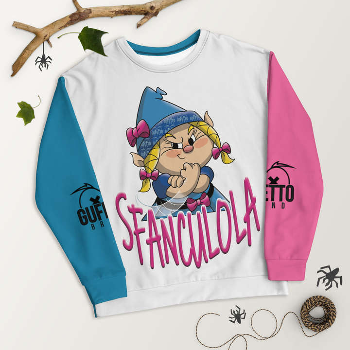 Felpa unisex Uomo/Donna SFANCULOLA - Gufetto Brand 
