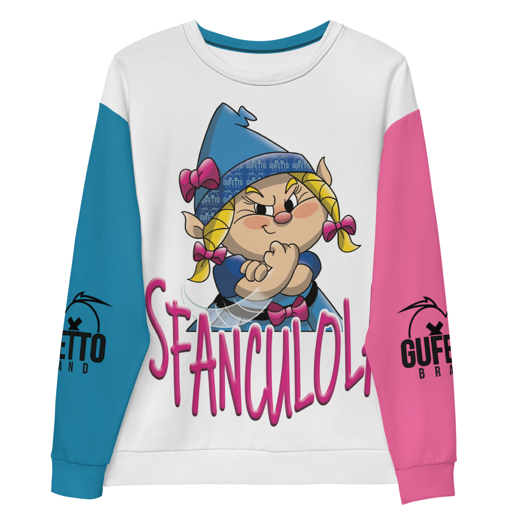 Felpa unisex Uomo/Donna SFANCULOLA - Gufetto Brand 