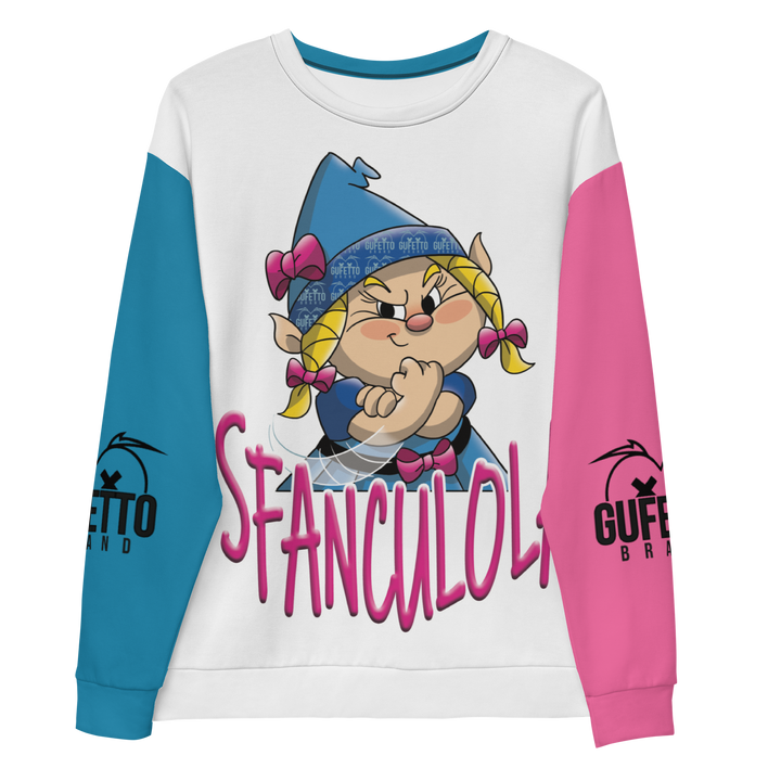 Felpa unisex Uomo/Donna SFANCULOLA - Gufetto Brand 