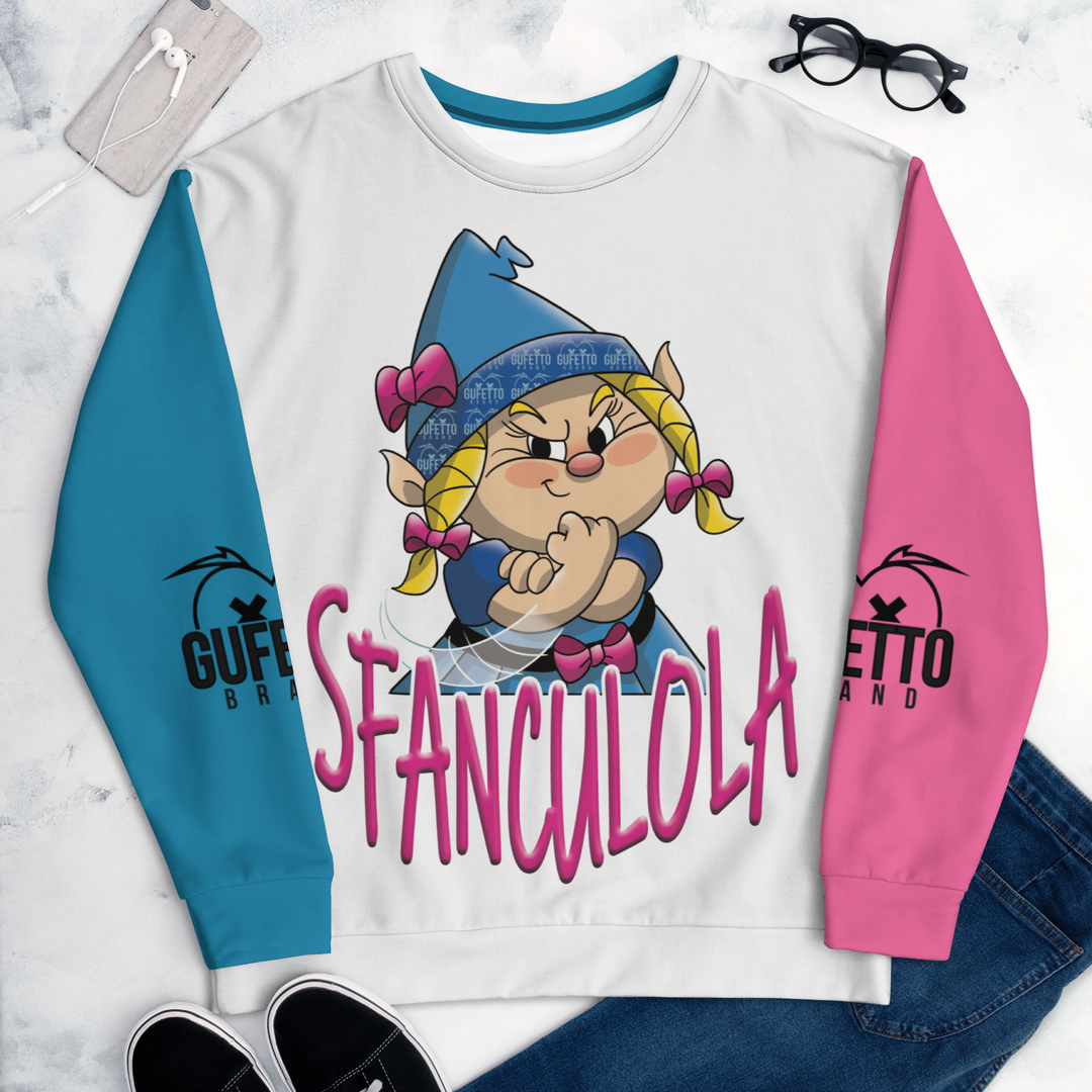 Felpa unisex Uomo/Donna SFANCULOLA - Gufetto Brand 