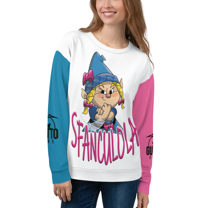 Felpa unisex Uomo/Donna SFANCULOLA - Gufetto Brand 