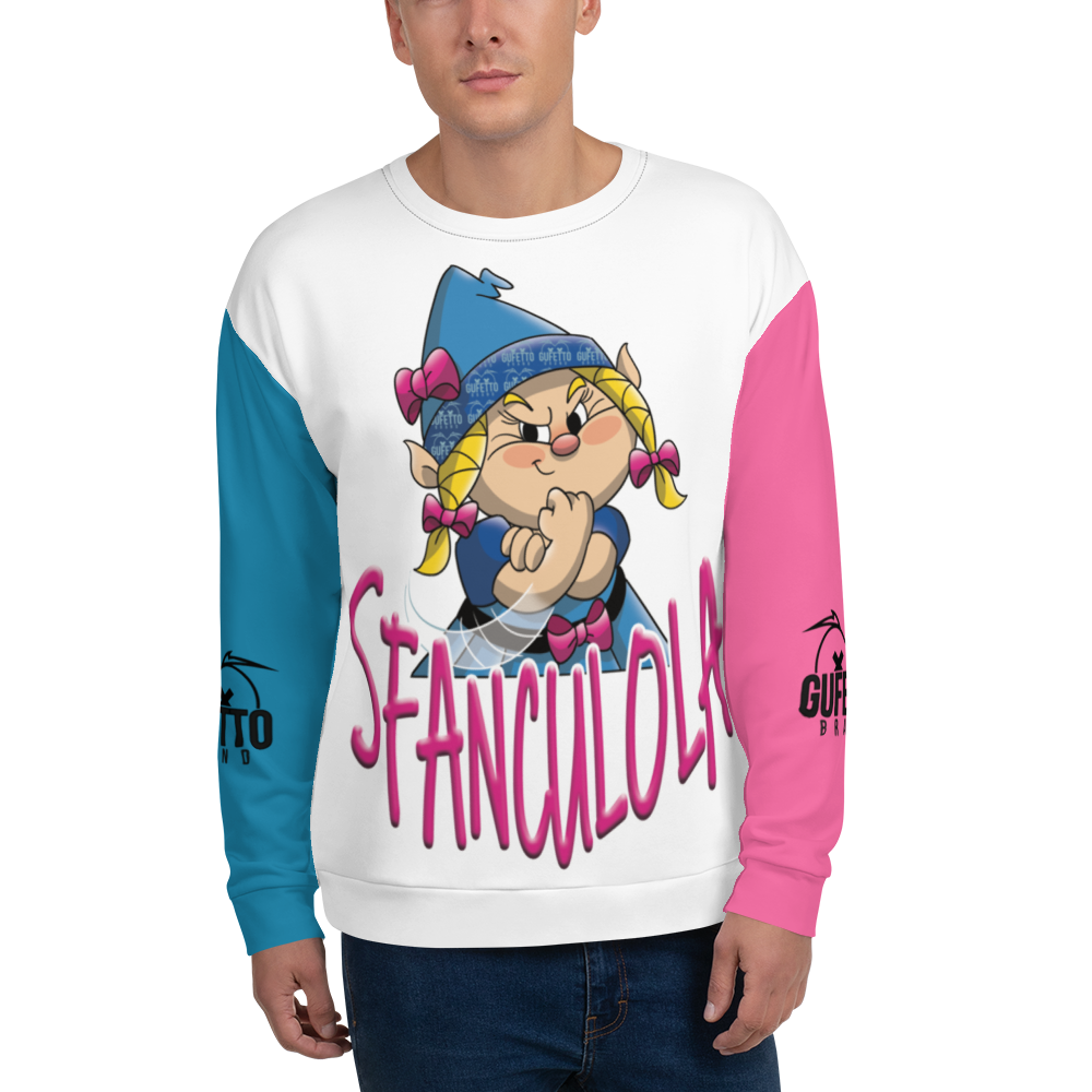 Felpa unisex Uomo/Donna SFANCULOLA - Gufetto Brand 
