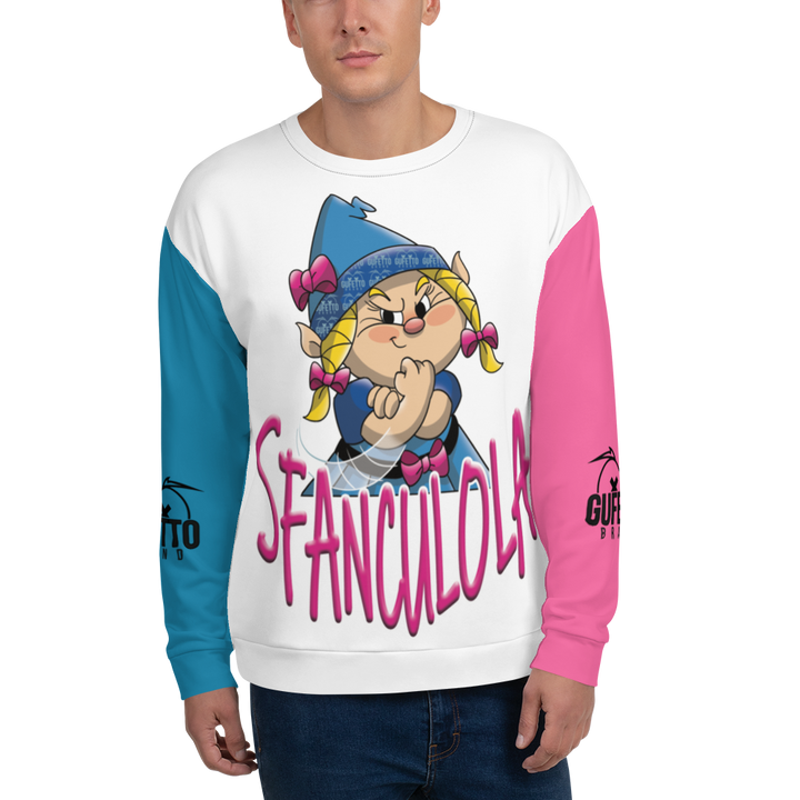 Felpa unisex Uomo/Donna SFANCULOLA - Gufetto Brand 
