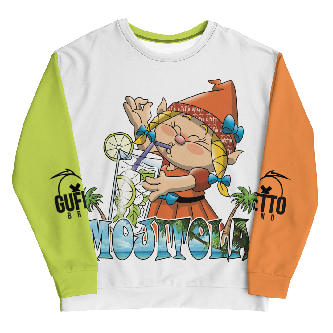 Felpa unisex Uomo/Donna MOJITOLA - Gufetto Brand 