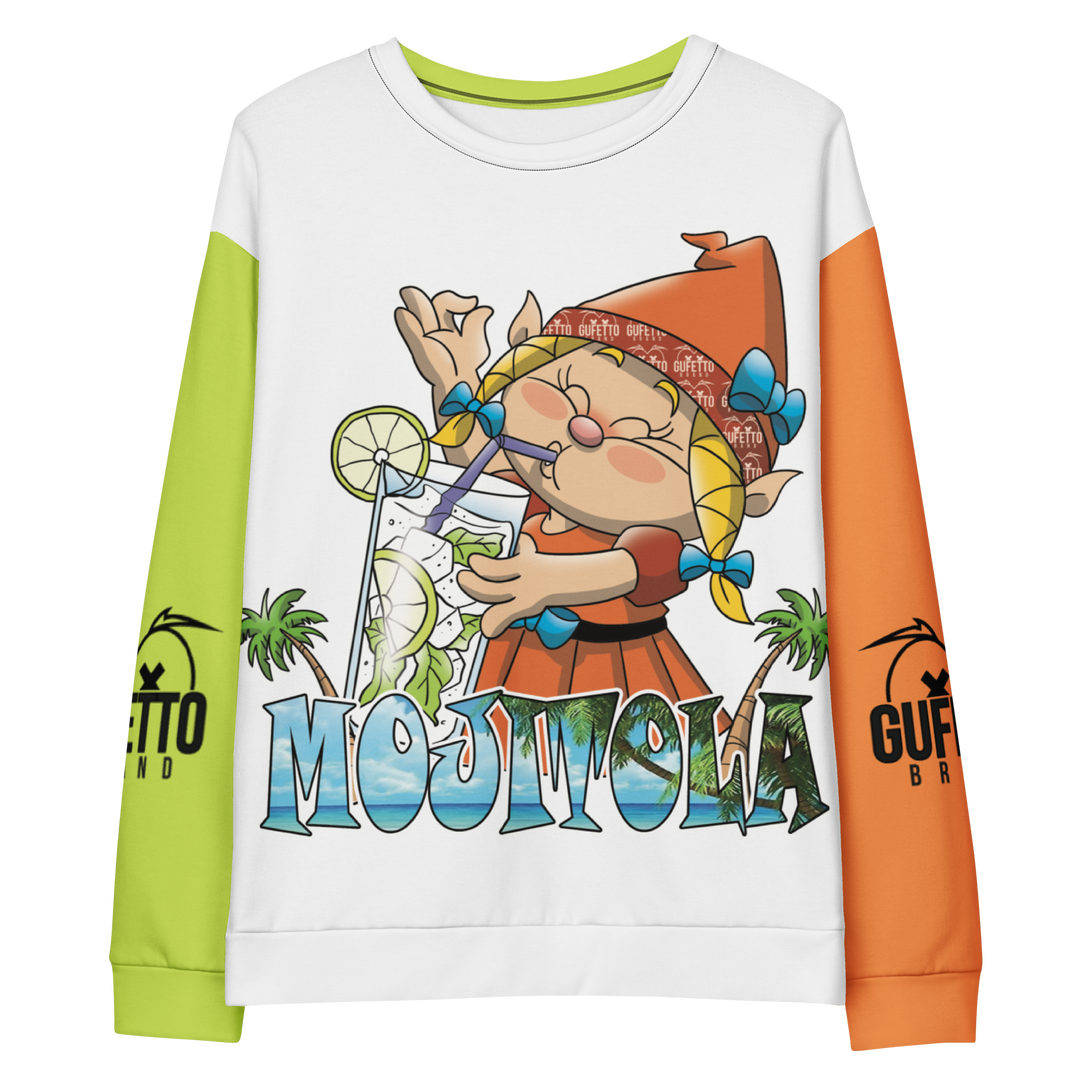 Felpa unisex Uomo/Donna MOJITOLA - Gufetto Brand 