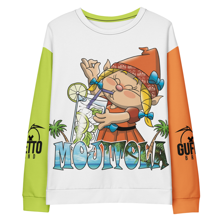 Felpa unisex Uomo/Donna MOJITOLA - Gufetto Brand 