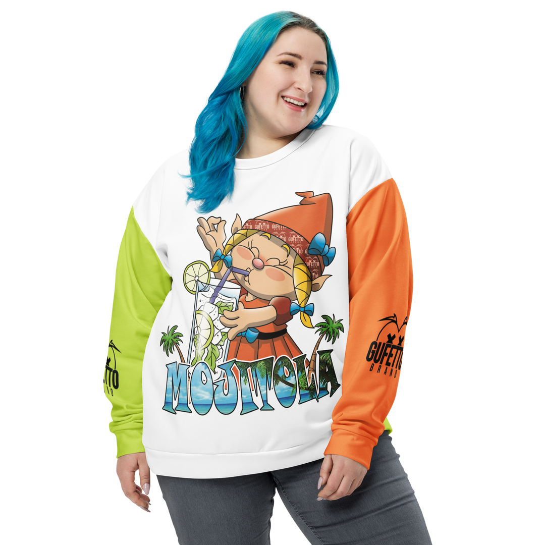 Felpa unisex Uomo/Donna MOJITOLA - Gufetto Brand 