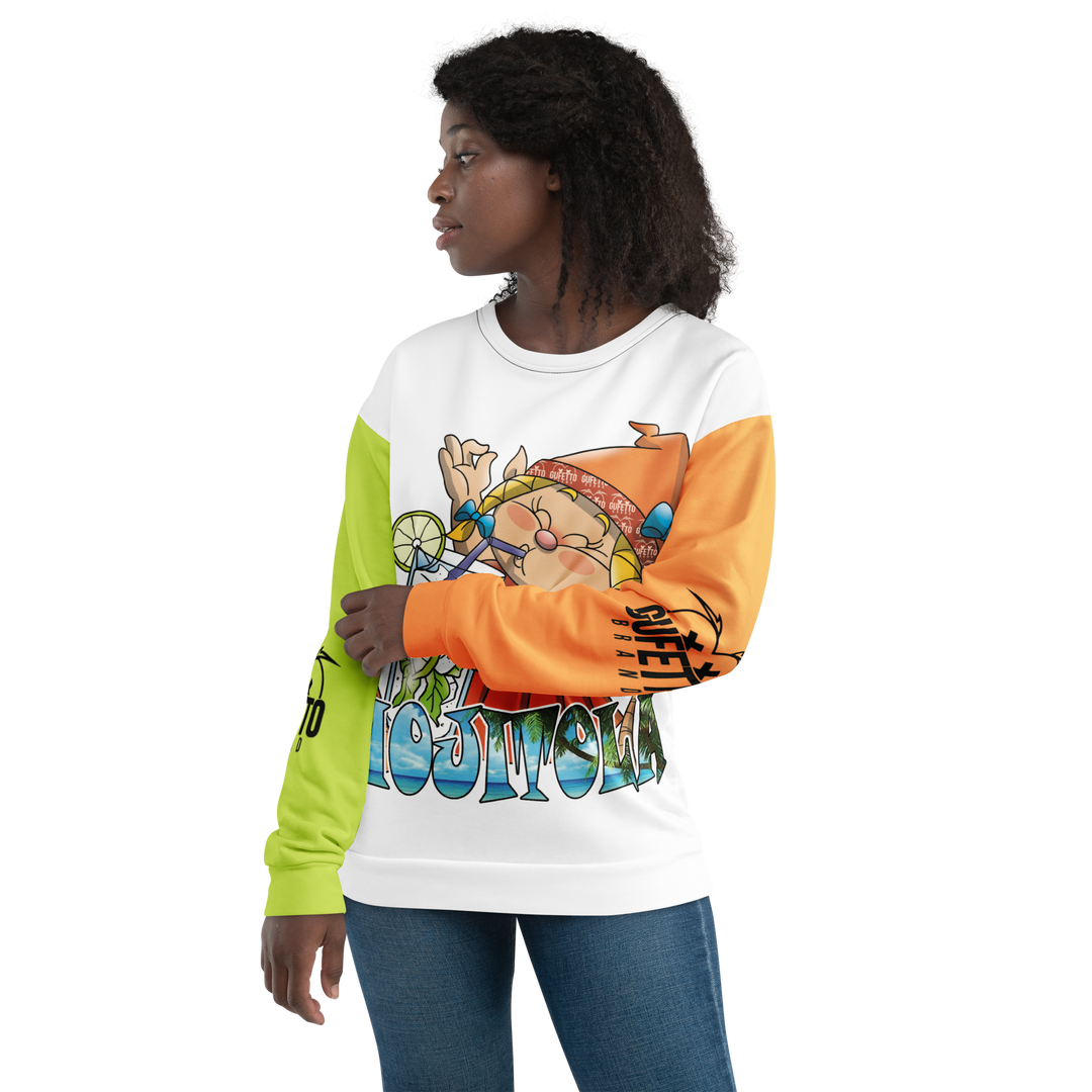 Felpa unisex Uomo/Donna MOJITOLA - Gufetto Brand 