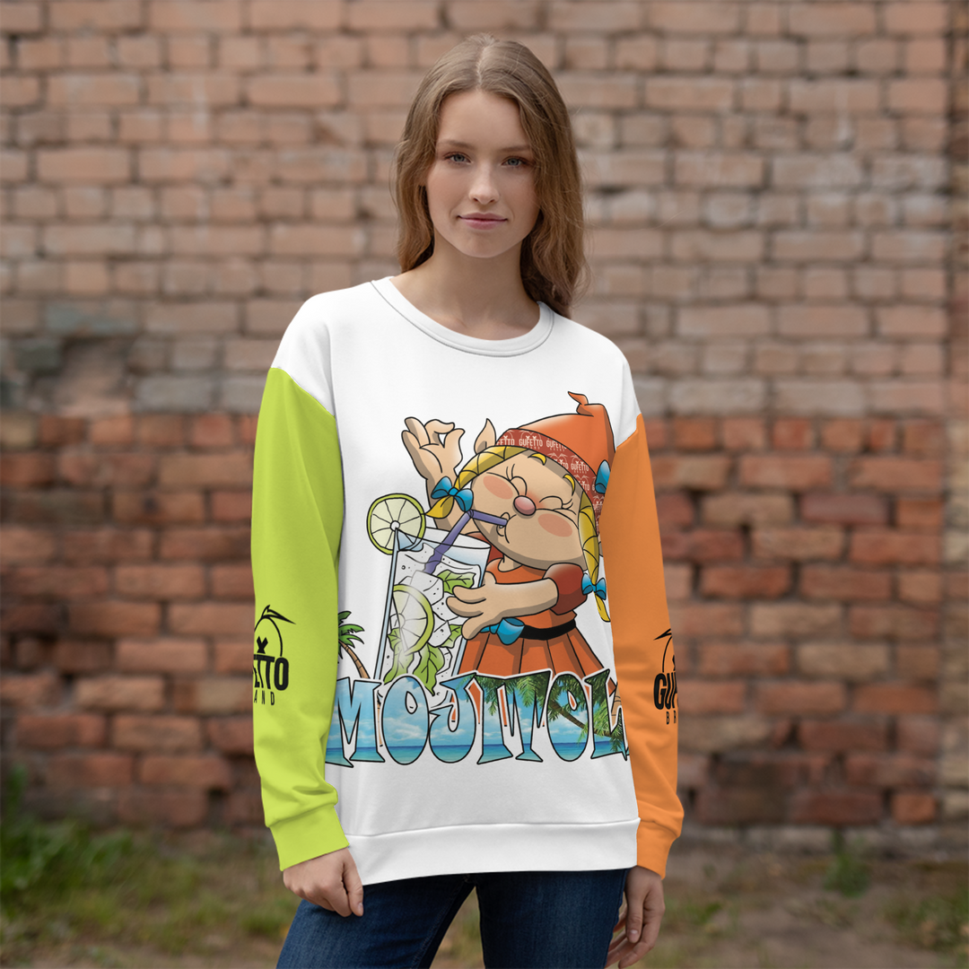 Felpa unisex Uomo/Donna MOJITOLA - Gufetto Brand 