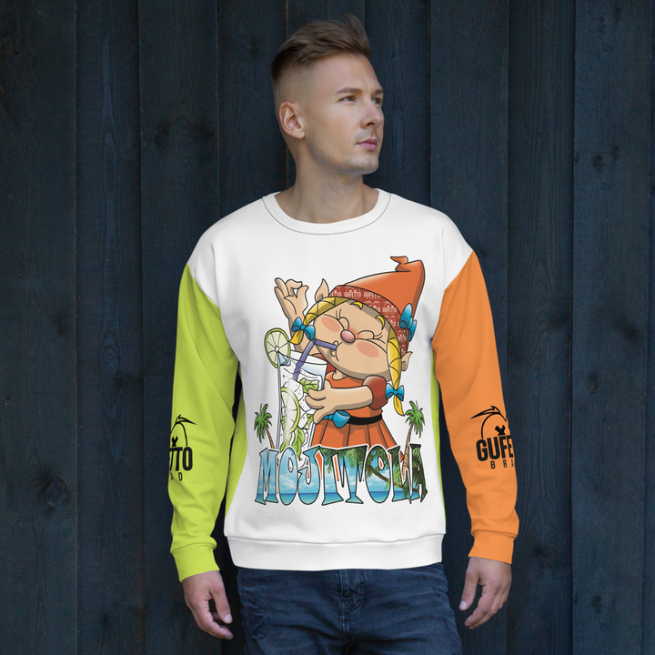 Felpa unisex Uomo/Donna MOJITOLA - Gufetto Brand 