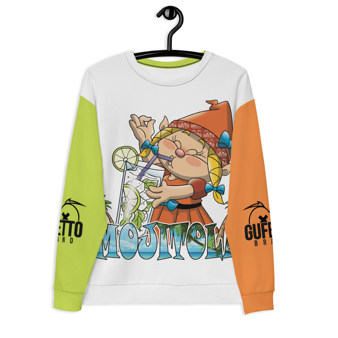 Felpa unisex Uomo/Donna MOJITOLA - Gufetto Brand 