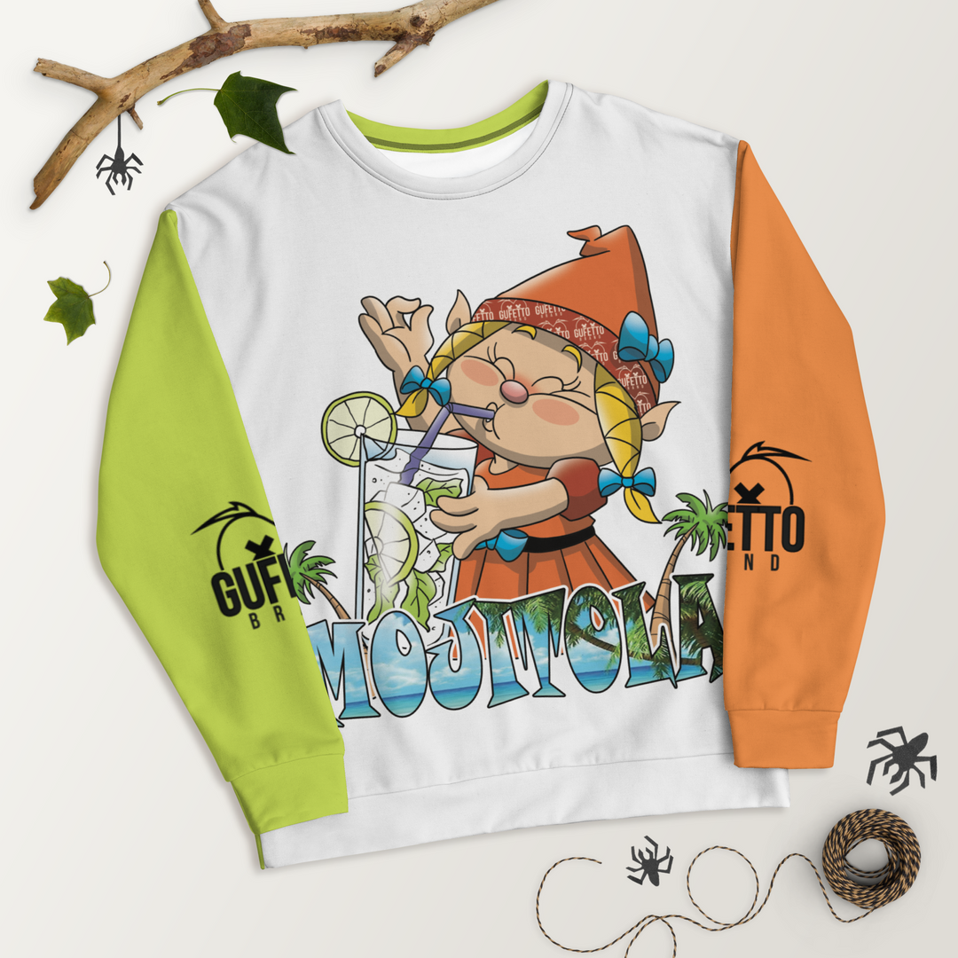 Felpa unisex Uomo/Donna MOJITOLA - Gufetto Brand 