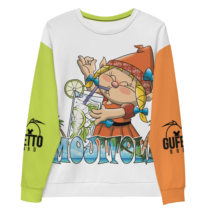 Felpa unisex Uomo/Donna MOJITOLA - Gufetto Brand 